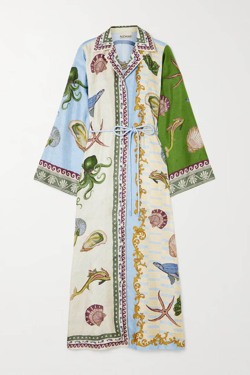 Breezy Grove Cotton-Linen Kimono-ROVOLE