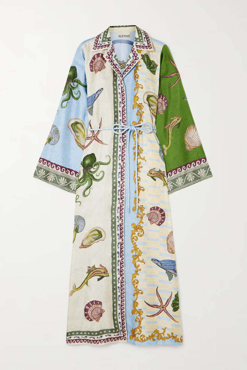 Breezy Grove Cotton-Linen Kimono-ROVOLE