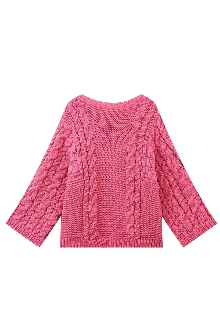 Bell Sleeve Sweater-ROVOLE