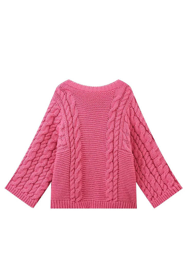 Bell Sleeve Sweater-ROVOLE