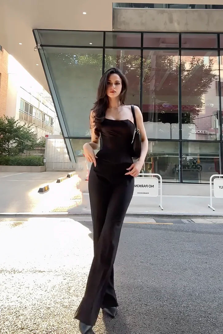 Liquid Steel Pants Set-ROVOLE