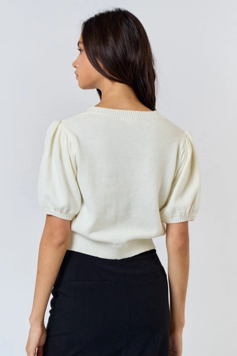 Put A Bow On Me Top-ROVOLE