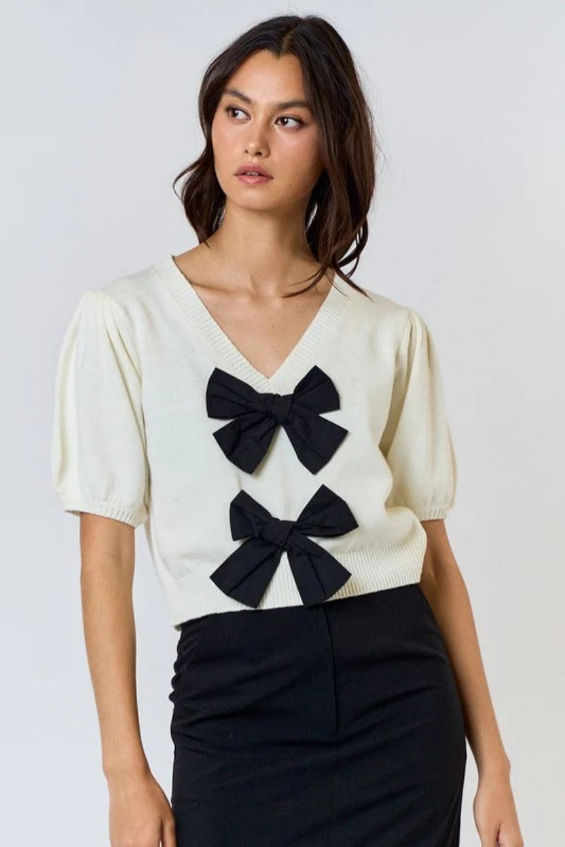 Put A Bow On Me Top-ROVOLE