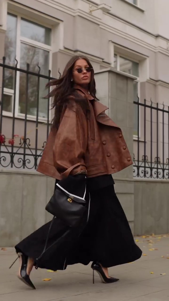 Designer premium leather jacket