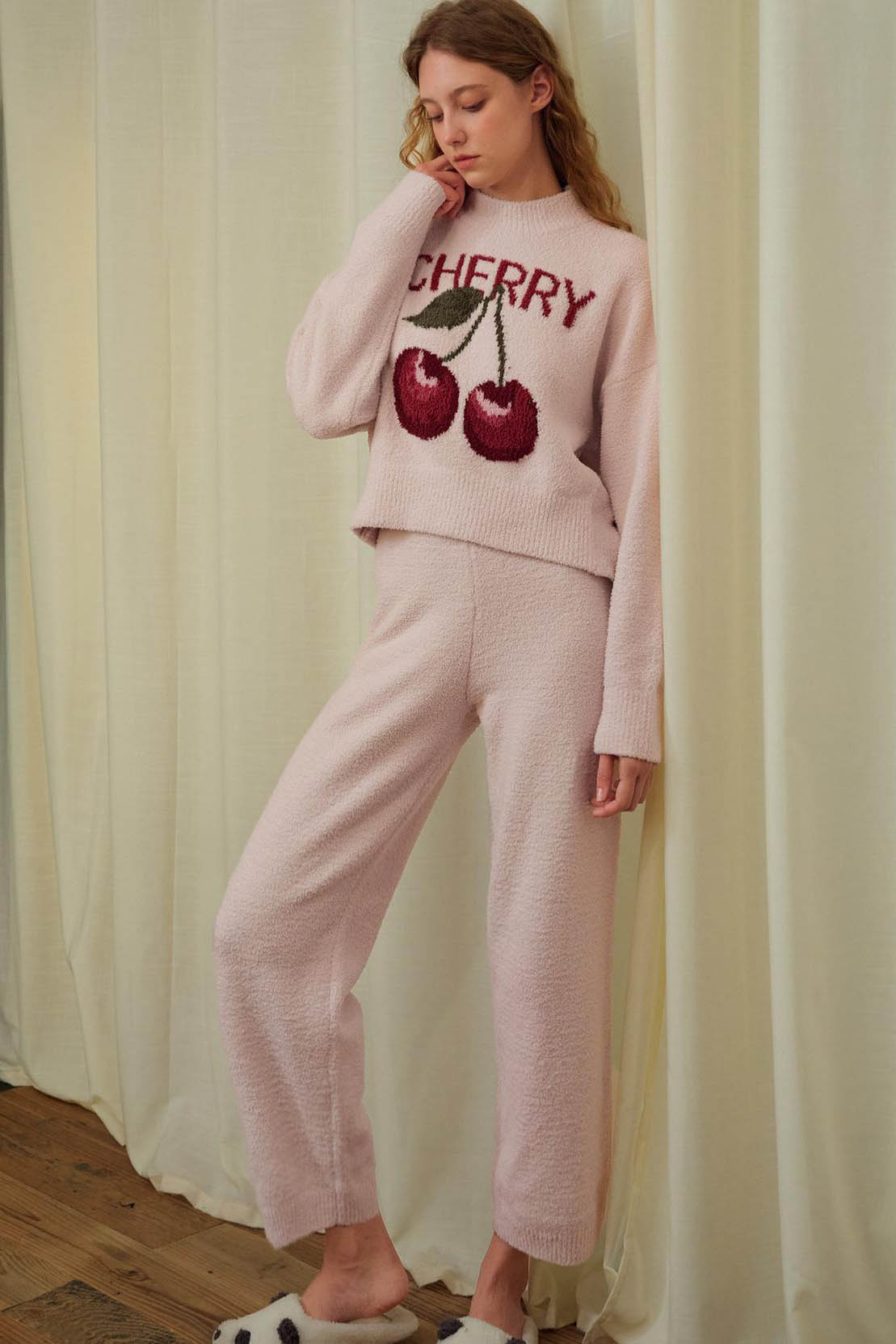 Soft Half Velvet Milk Cherry Set-ROVOLE