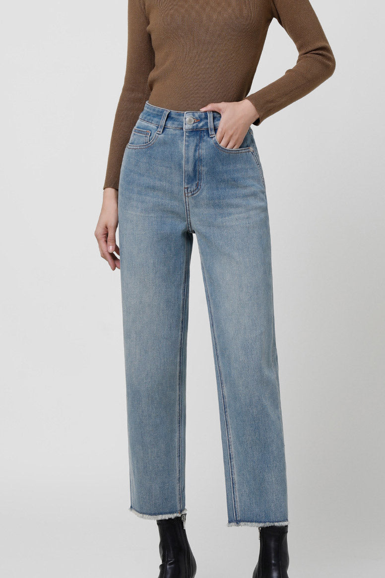 Vintage French Cigarette Jeans-ROVOLE