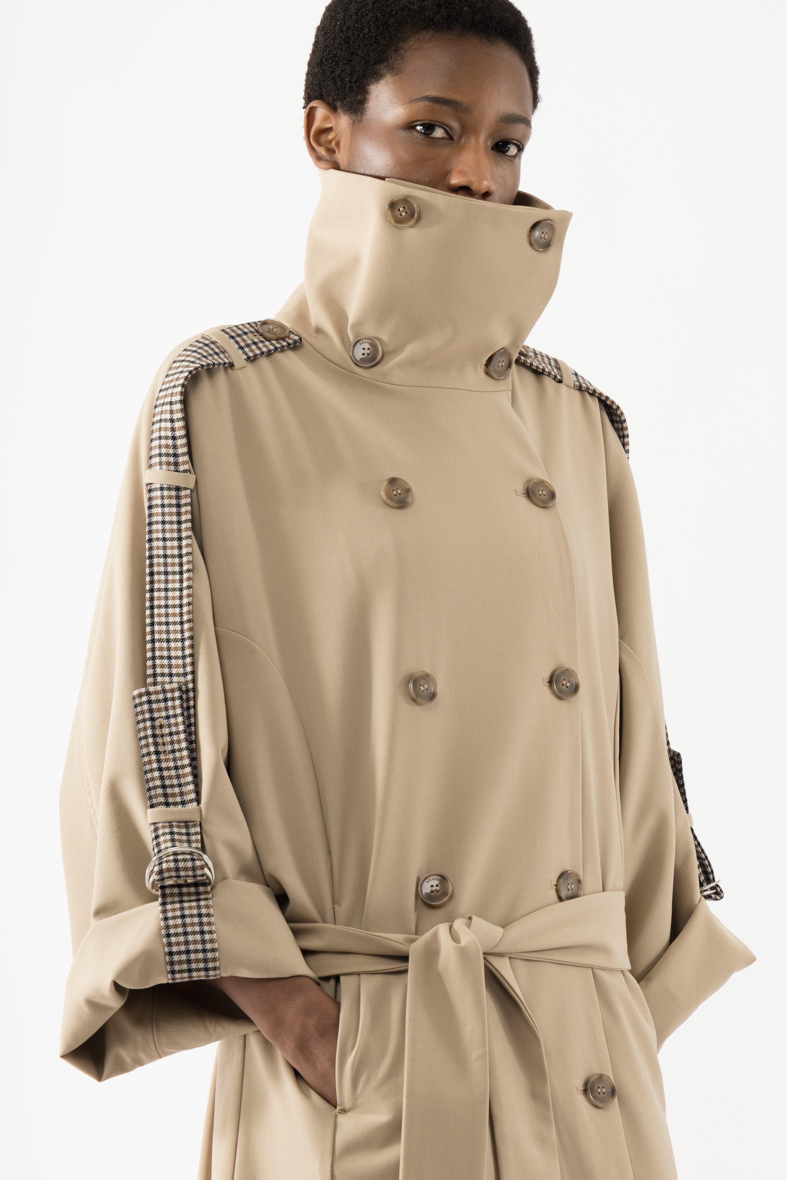 Drop Waist Trenchcoat