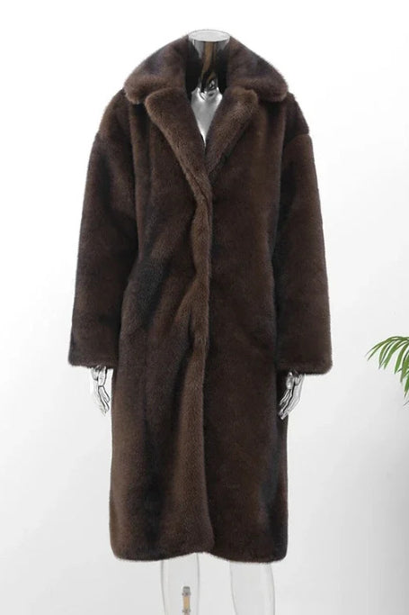 Luxurious Plush Coat-ROVOLE