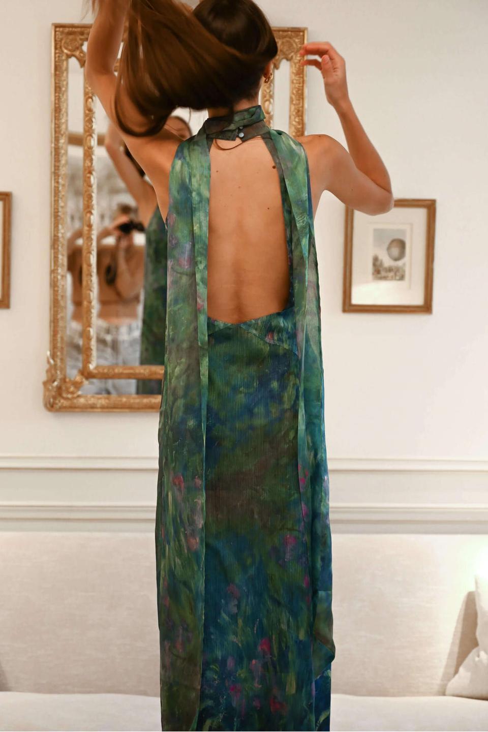 Monet Maxi Dress - Lrises-ROVOLE