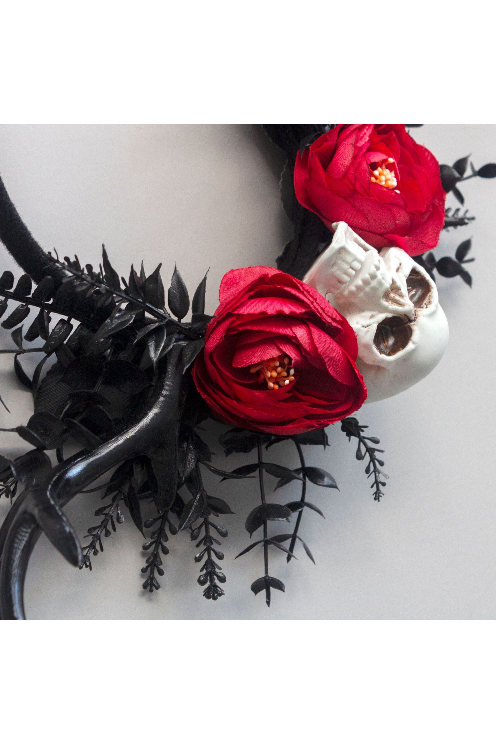 Undead Hoop Skull Headband-ROVOLE