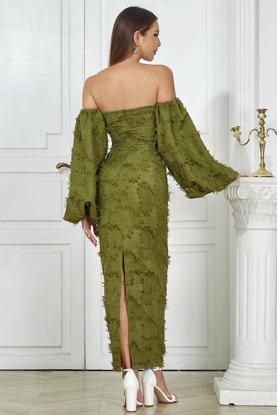 Sexy Strapless Long Evening Gown-ROVOLE