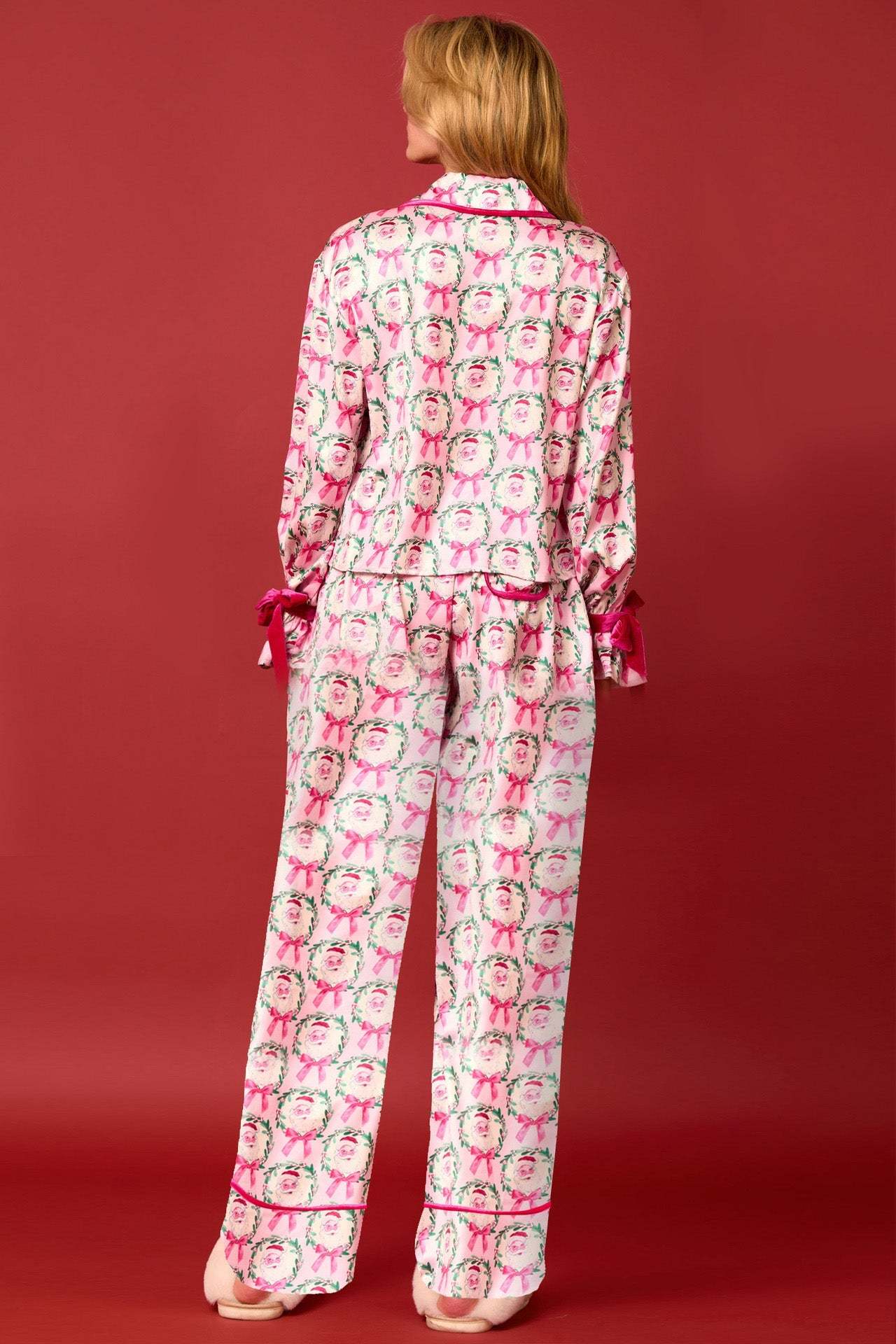 Christmas Character Sprint Pajama Long Set-ROVOLE