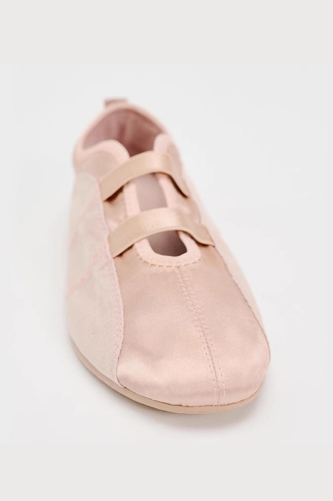 Satin Ballet Flats-ROVOLE