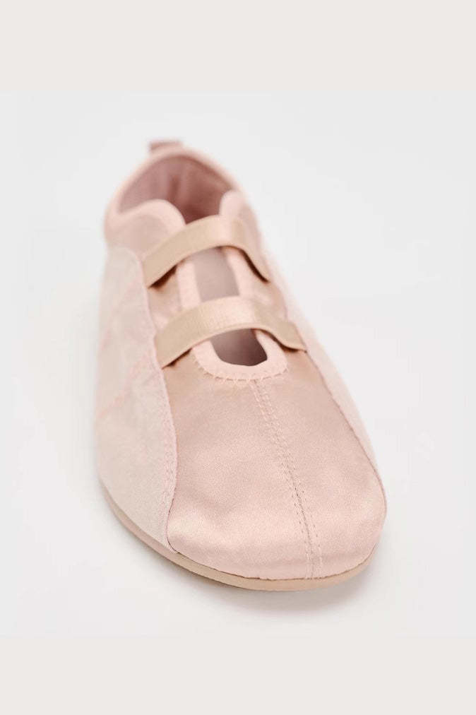 Satin Ballet Flats-ROVOLE