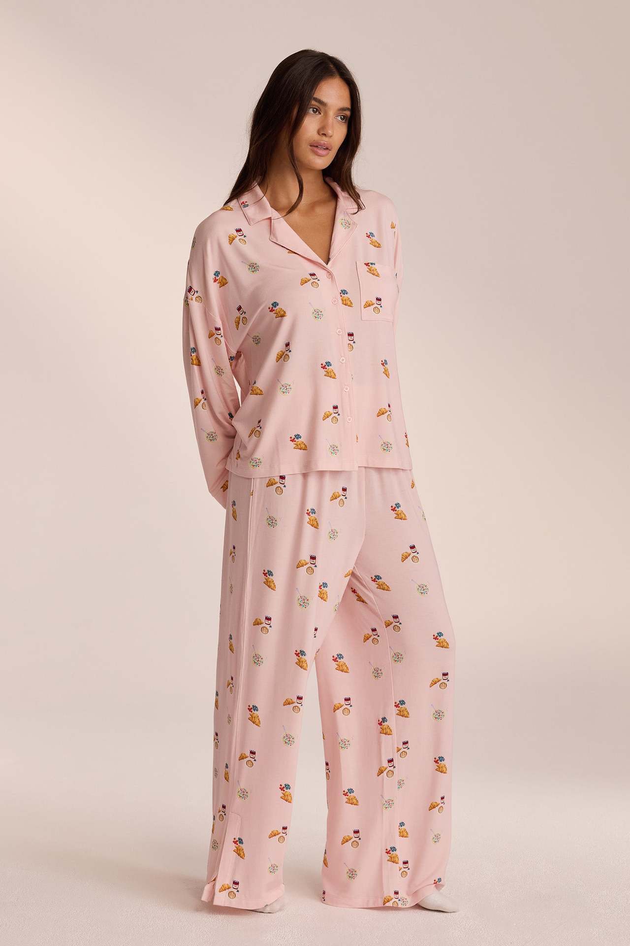 Food Print Pajama Set-ROVOLE