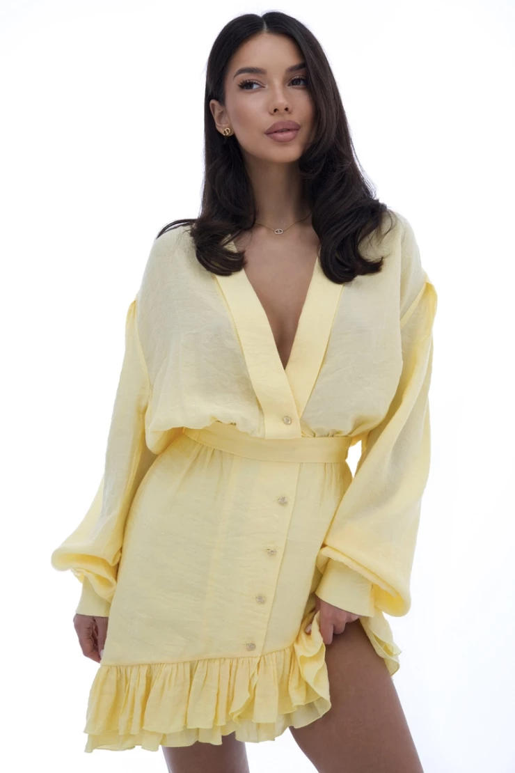 Yiping Story Reappears Mini Dress-ROVOLE