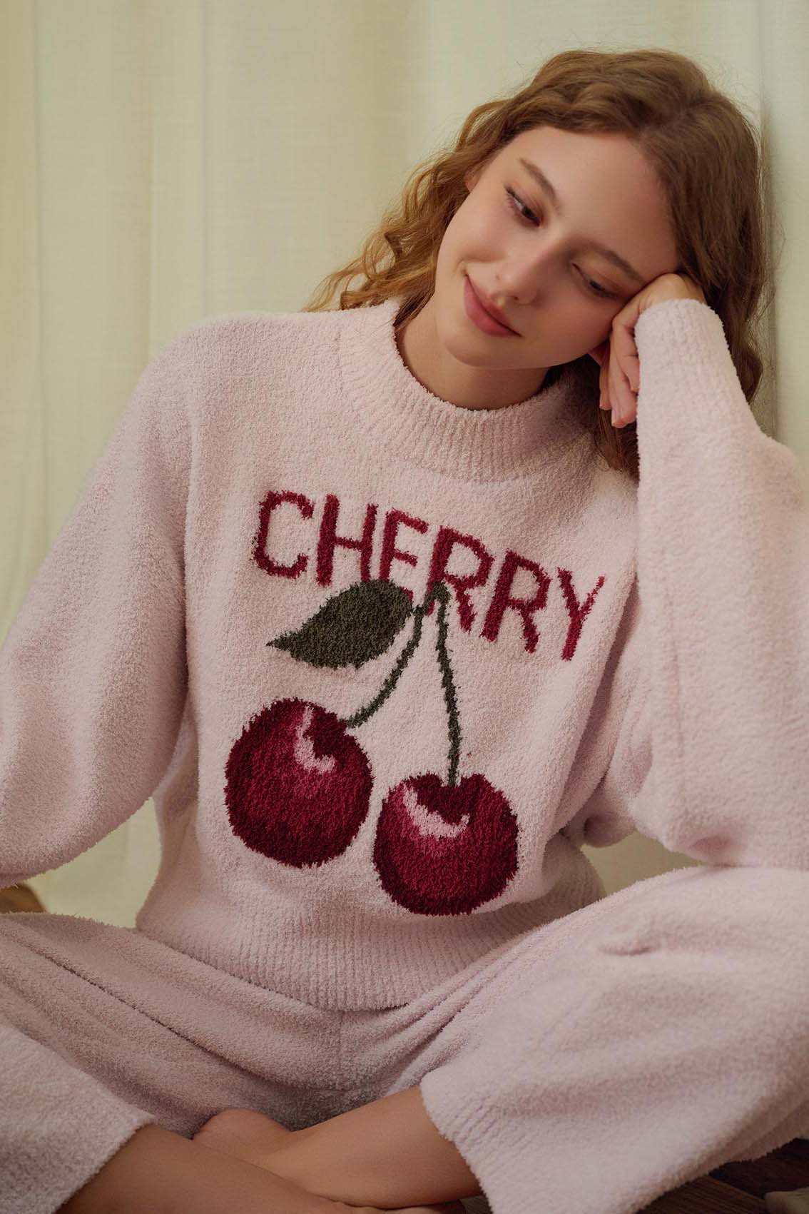 Soft Half Velvet Milk Cherry Set-ROVOLE