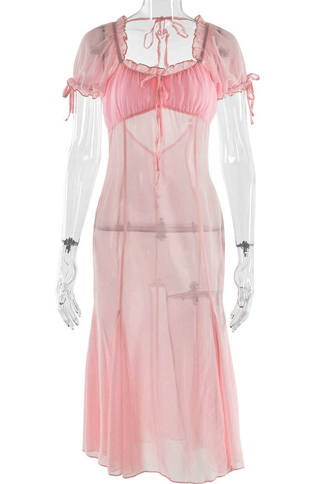 Gleam & Grace – Fishtail Muse Dress-ROVOLE