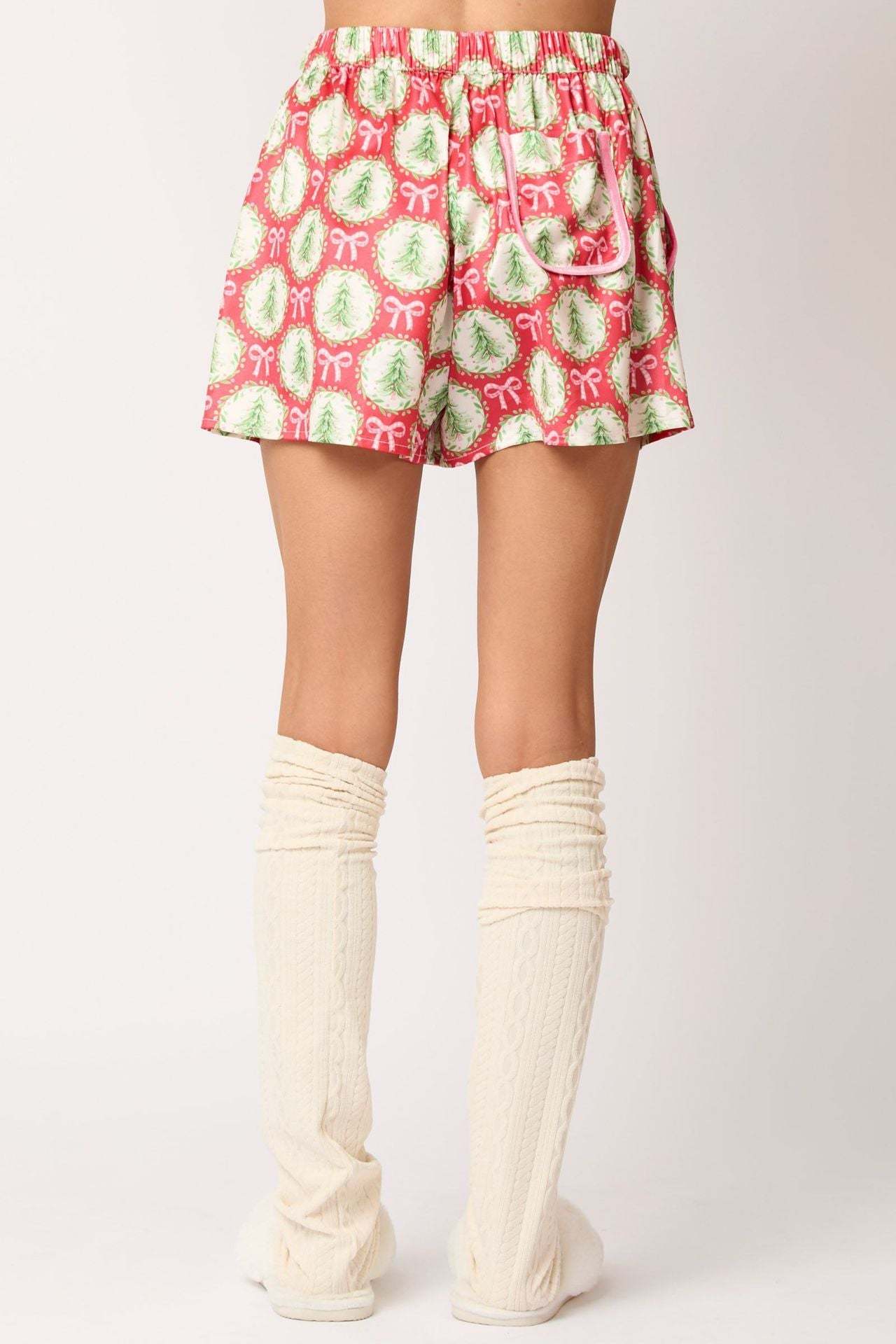 Christmas Character Sprint Pajama Short Set-ROVOLE