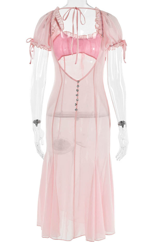 Gleam & Grace – Fishtail Muse Dress-ROVOLE
