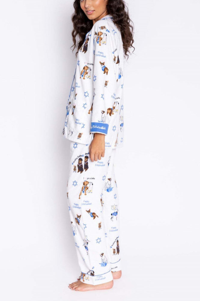 Cute Dog Print Pajama Set-ROVOLE