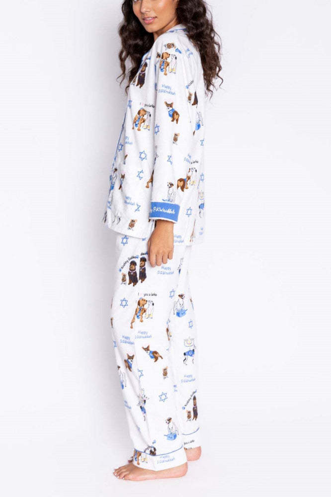 Cute Dog Print Pajama Set-ROVOLE