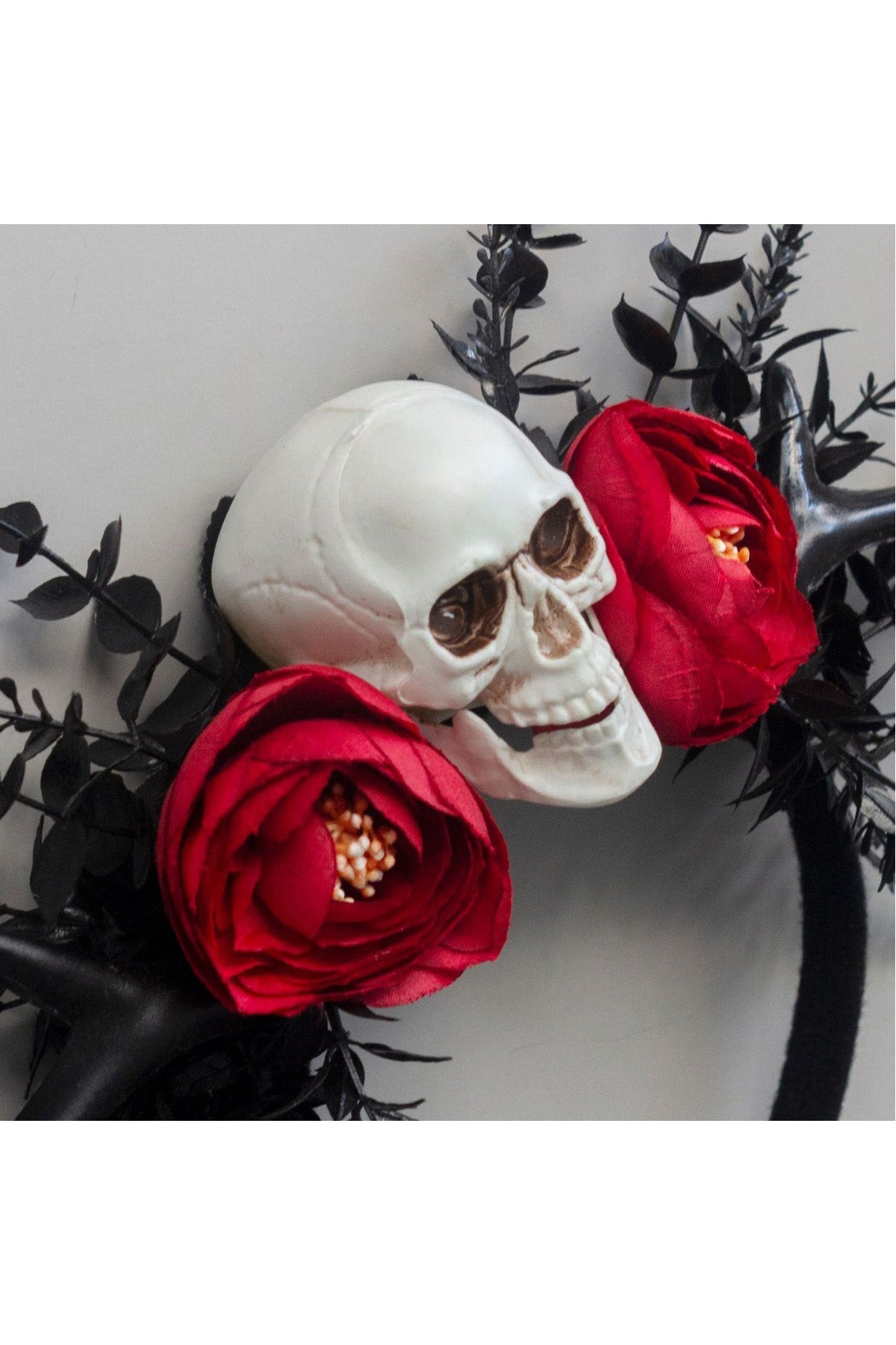 Undead Hoop Skull Headband-ROVOLE