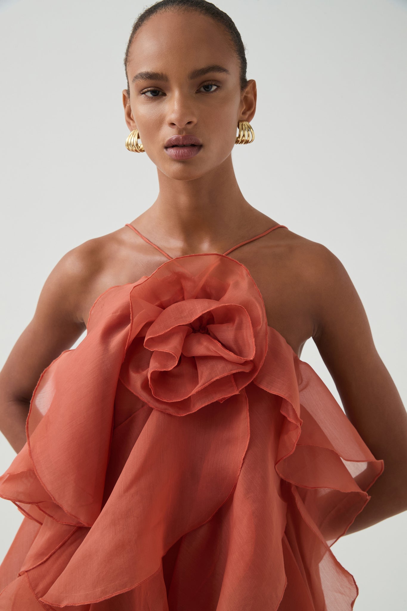 Tartar Castle Stacks Maxi Dress-ROVOLE