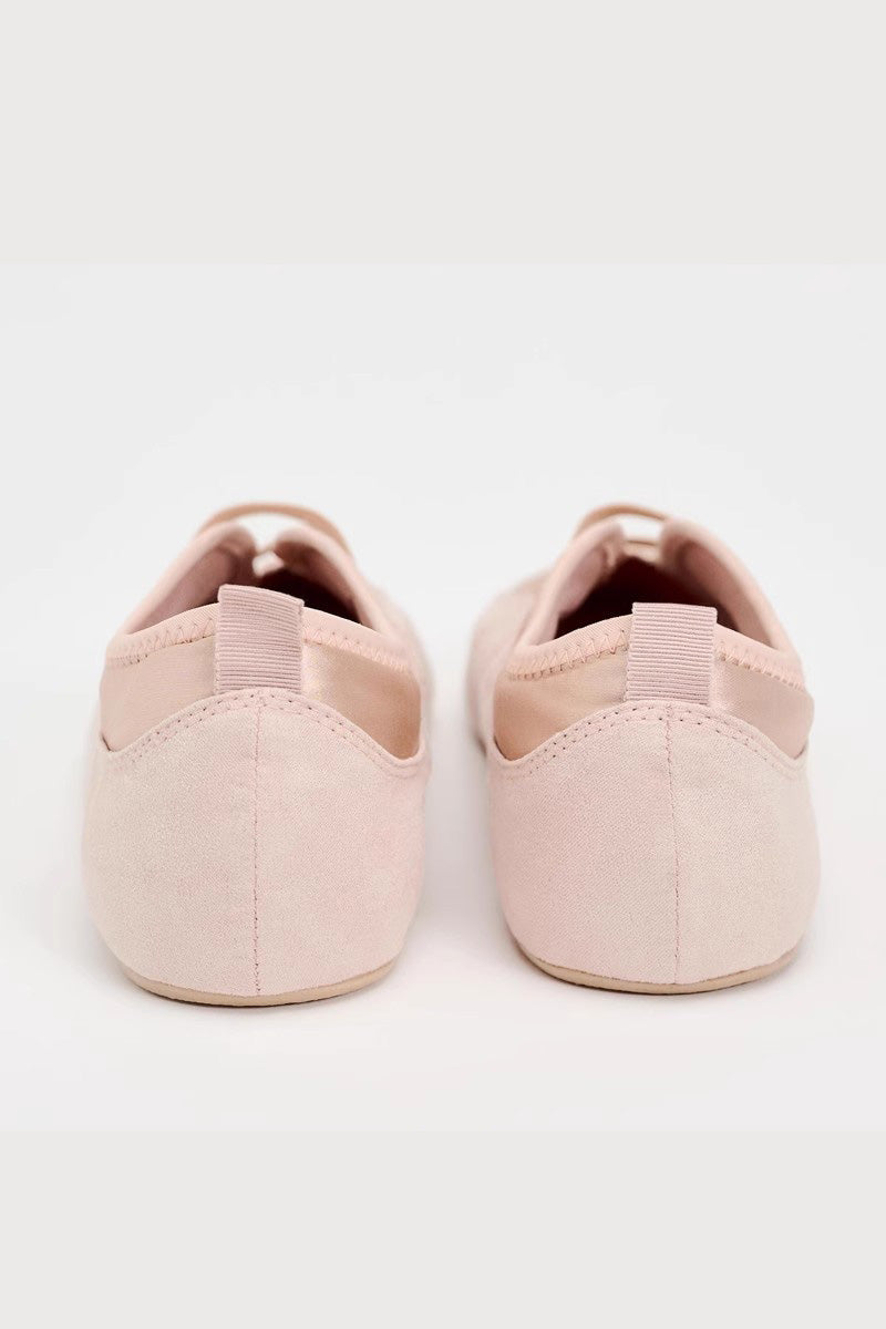 Satin Ballet Flats-ROVOLE