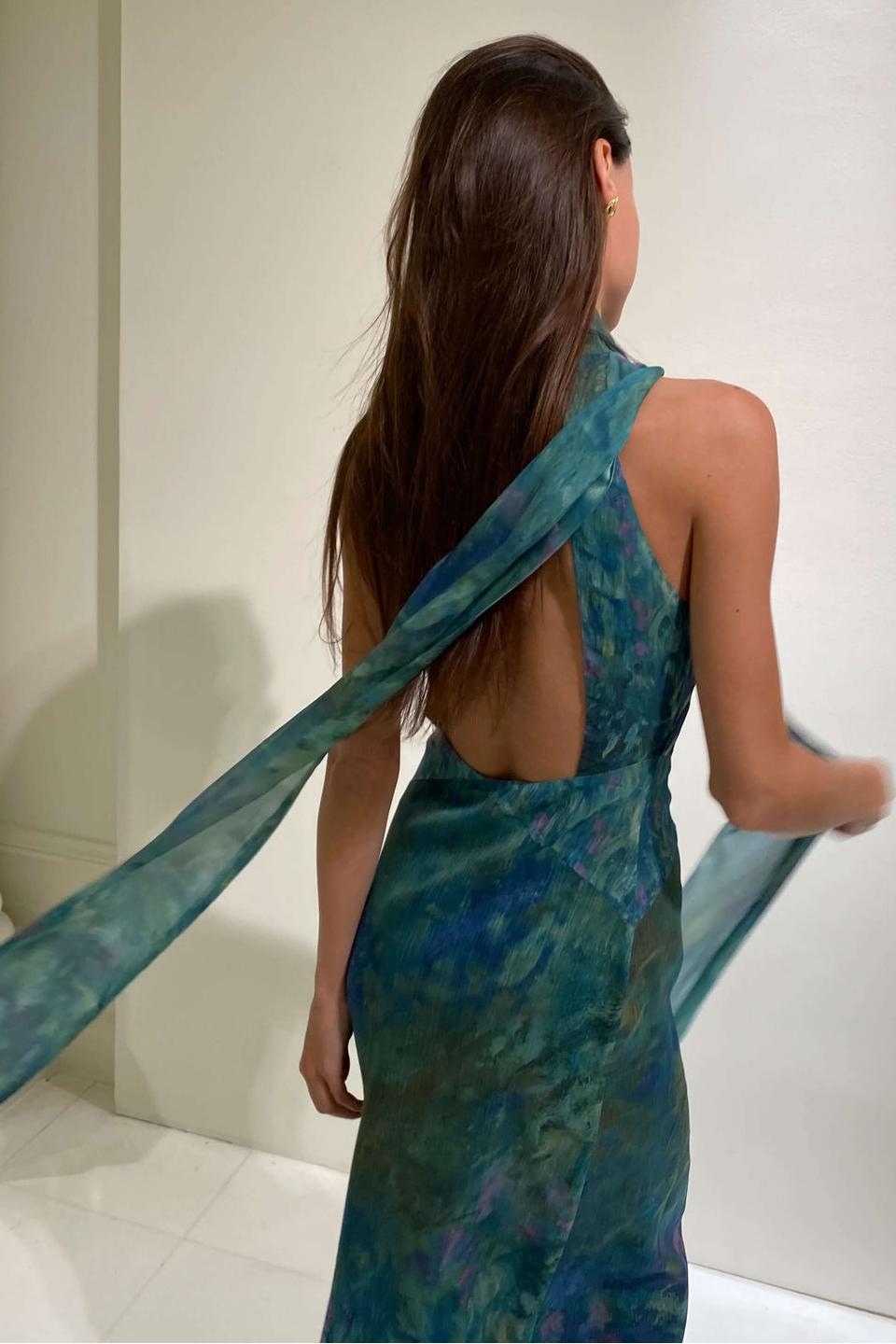 Monet Maxi Dress - Lrises-ROVOLE