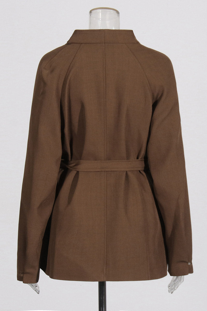 Asymmetric Design Jacket-ROVOLE