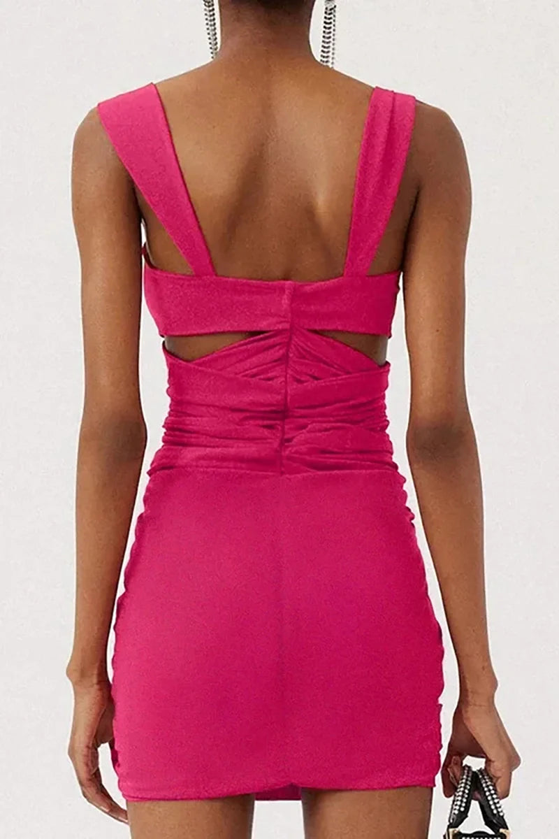 3D Floral Cutout Strappy Swimsuit Set-ROVOLE