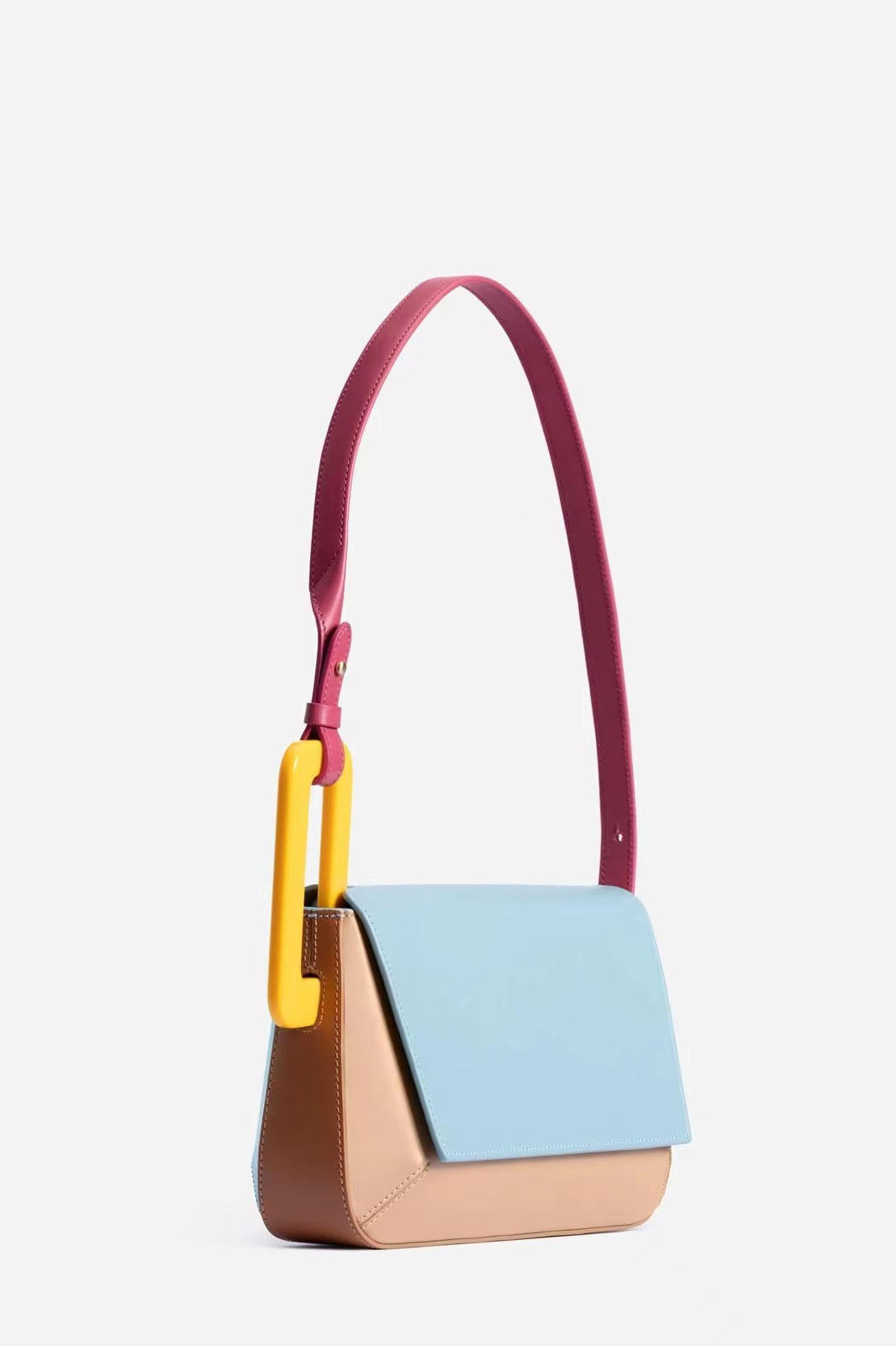 Cute Style Trendy Color-Block Patchwork Bag-ROVOLE