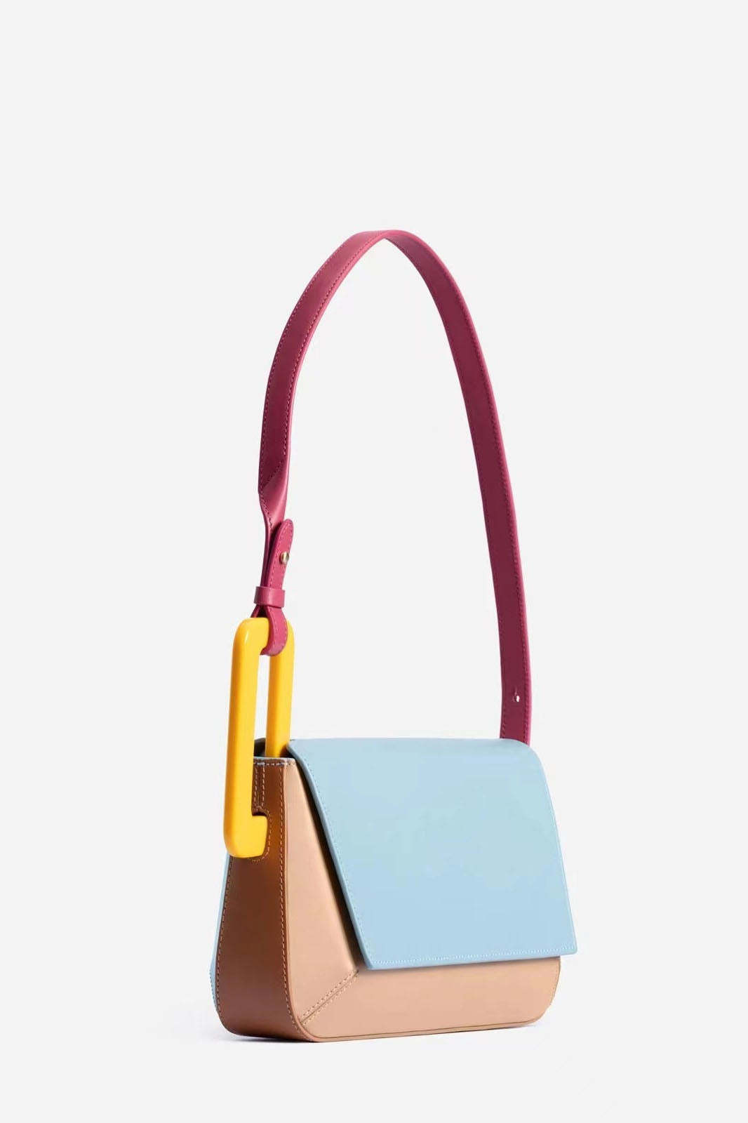 Cute Style Trendy Color-Block Patchwork Bag-ROVOLE