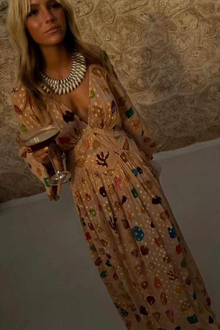 Shell Reign Dress Petite-ROVOLE