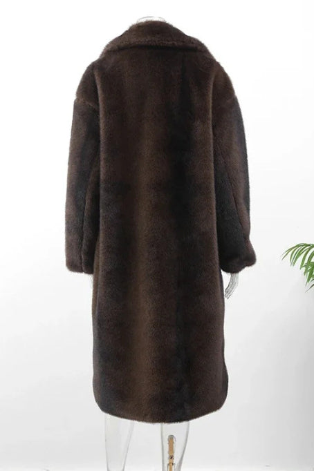 Luxurious Plush Coat-ROVOLE