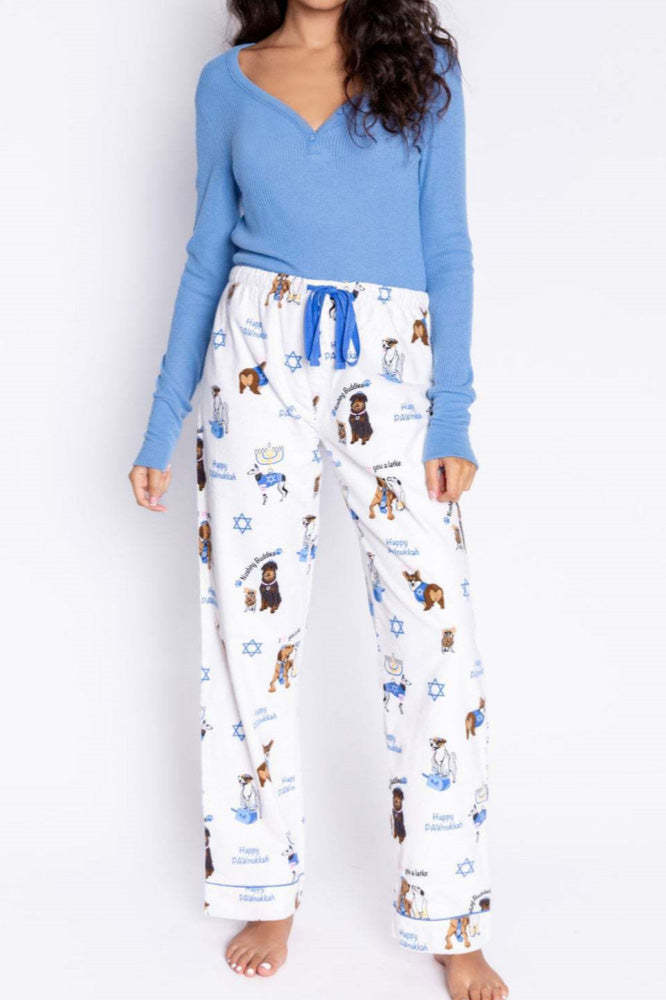 Cute Dog Print Pajama Set-ROVOLE