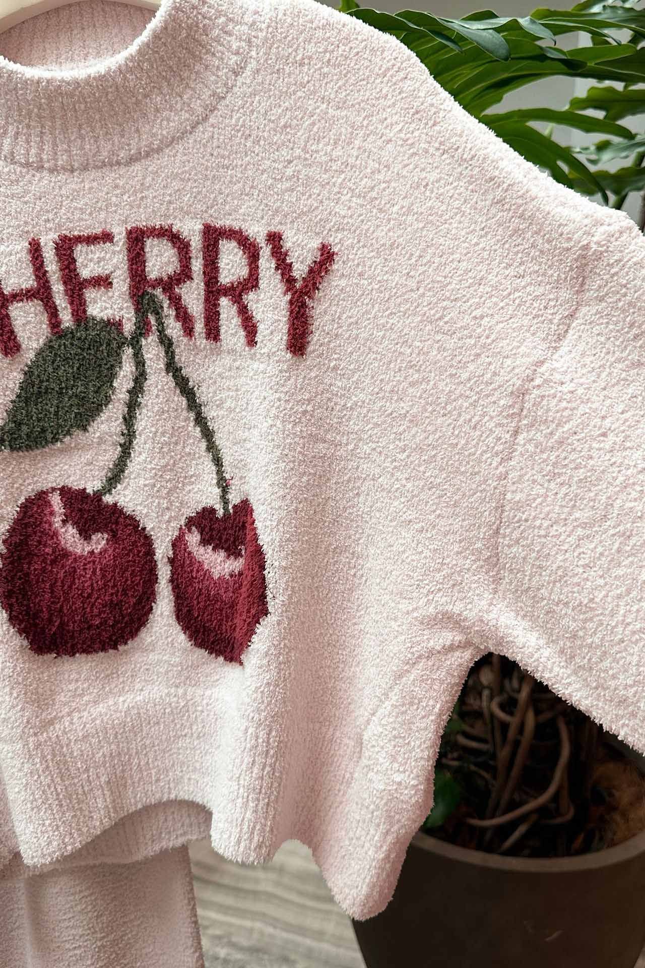 Soft Half Velvet Milk Cherry Set-ROVOLE