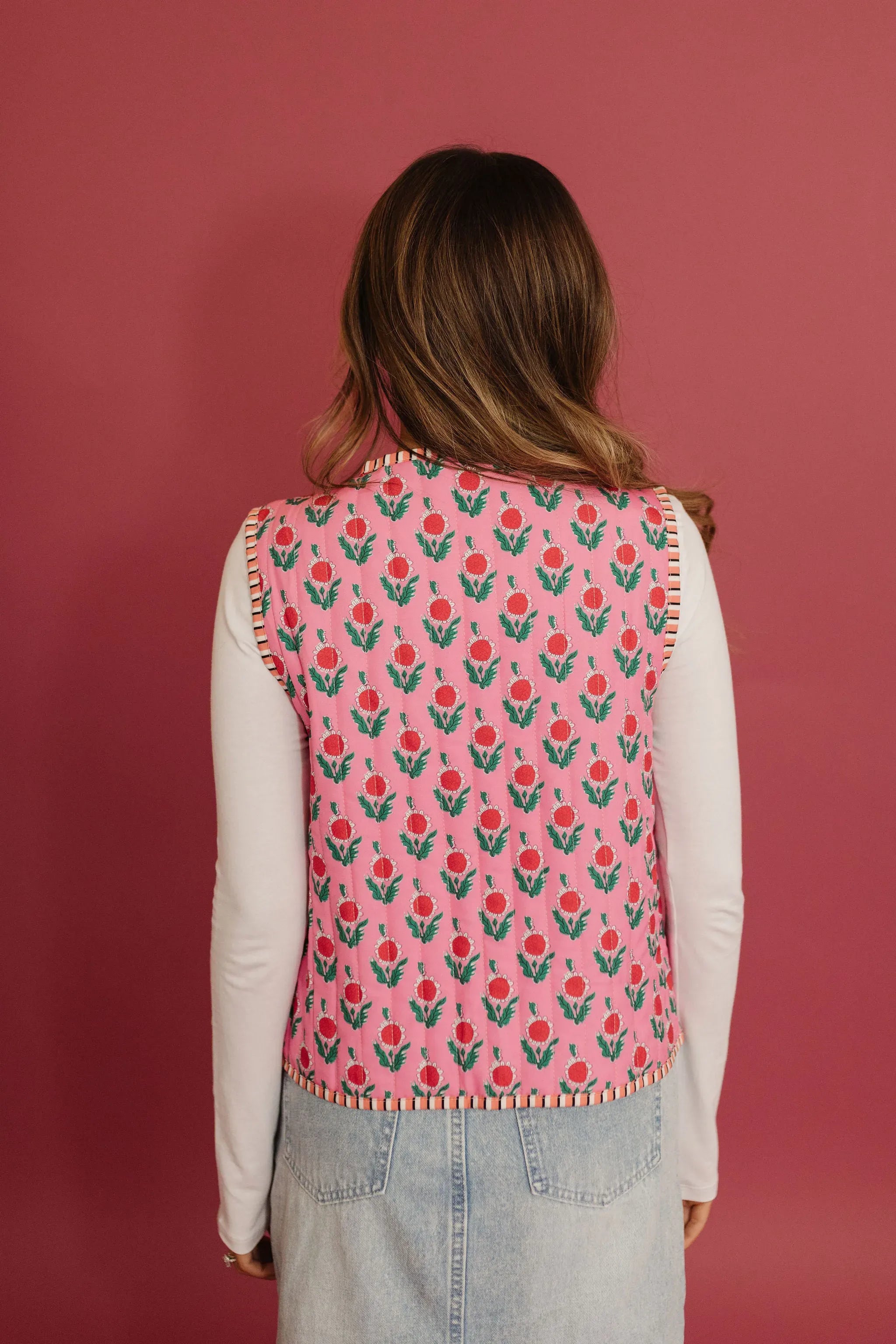 Millane Waistcoat Reversible-ROVOLE