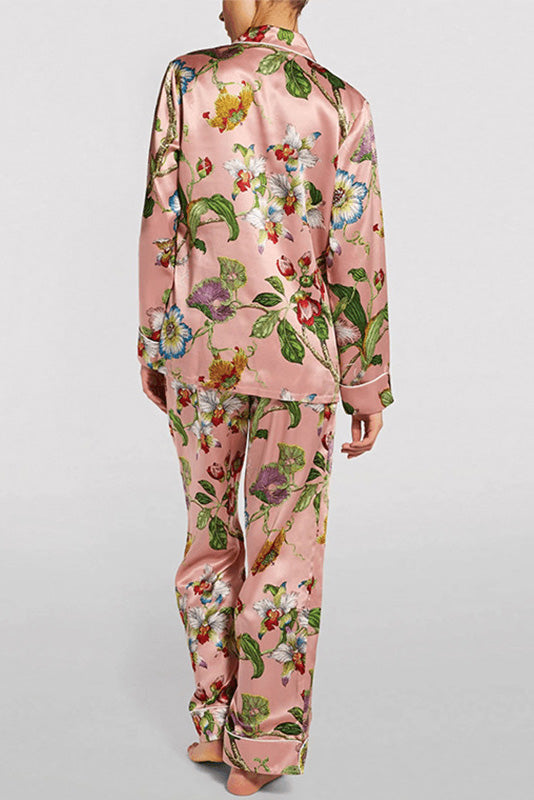 Secret Garden Print Pajama Set-ROVOLE