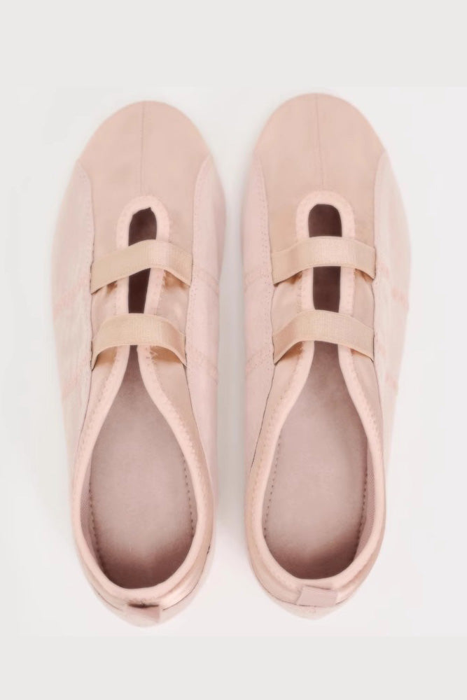 Satin Ballet Flats-ROVOLE