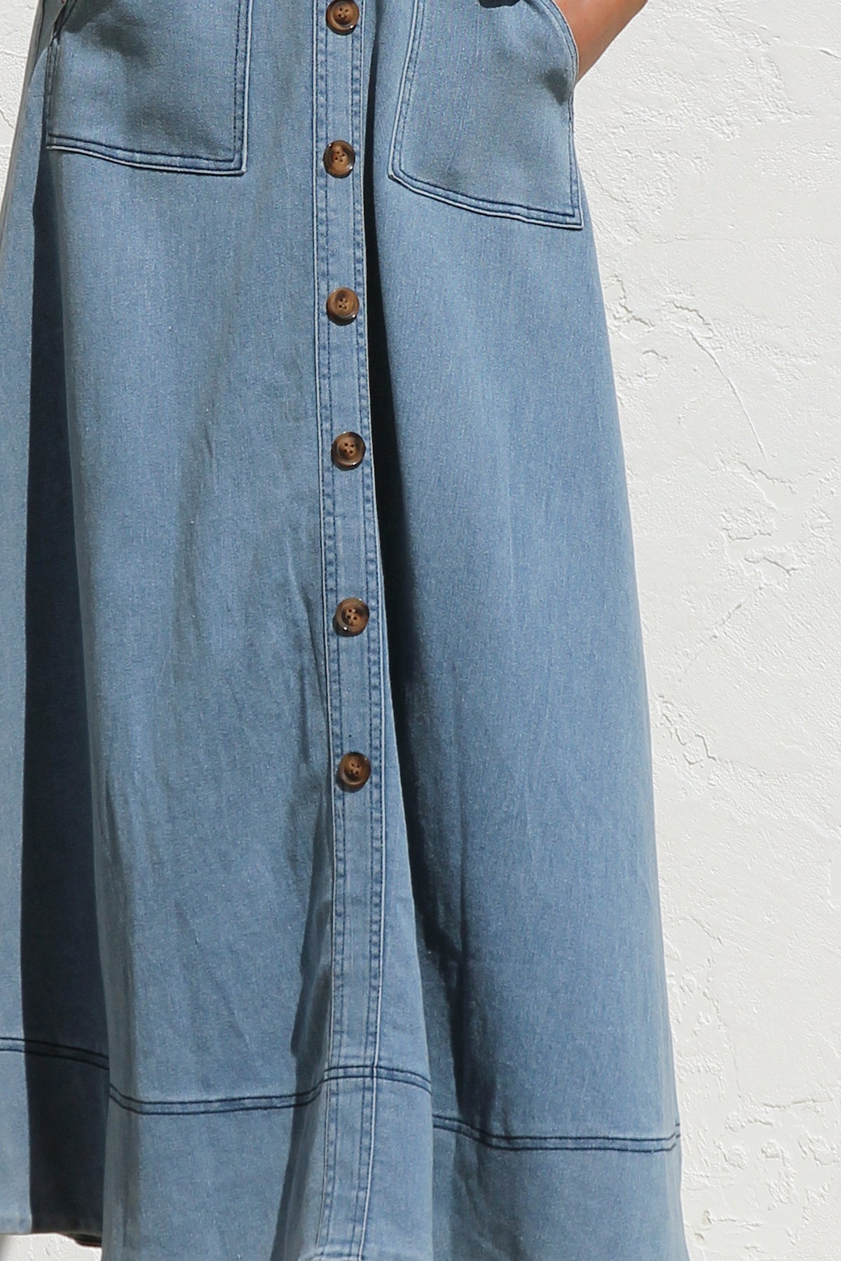 Danielle Dress BLUE DENIM-ROVOLE