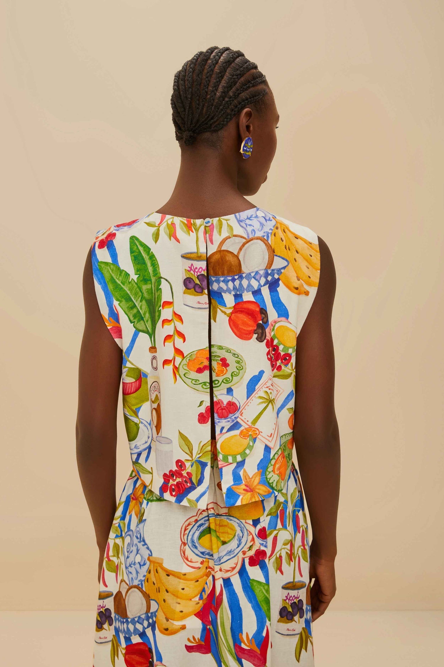 Holiday Joy Fruit Color Skirt Set-ROVOLE