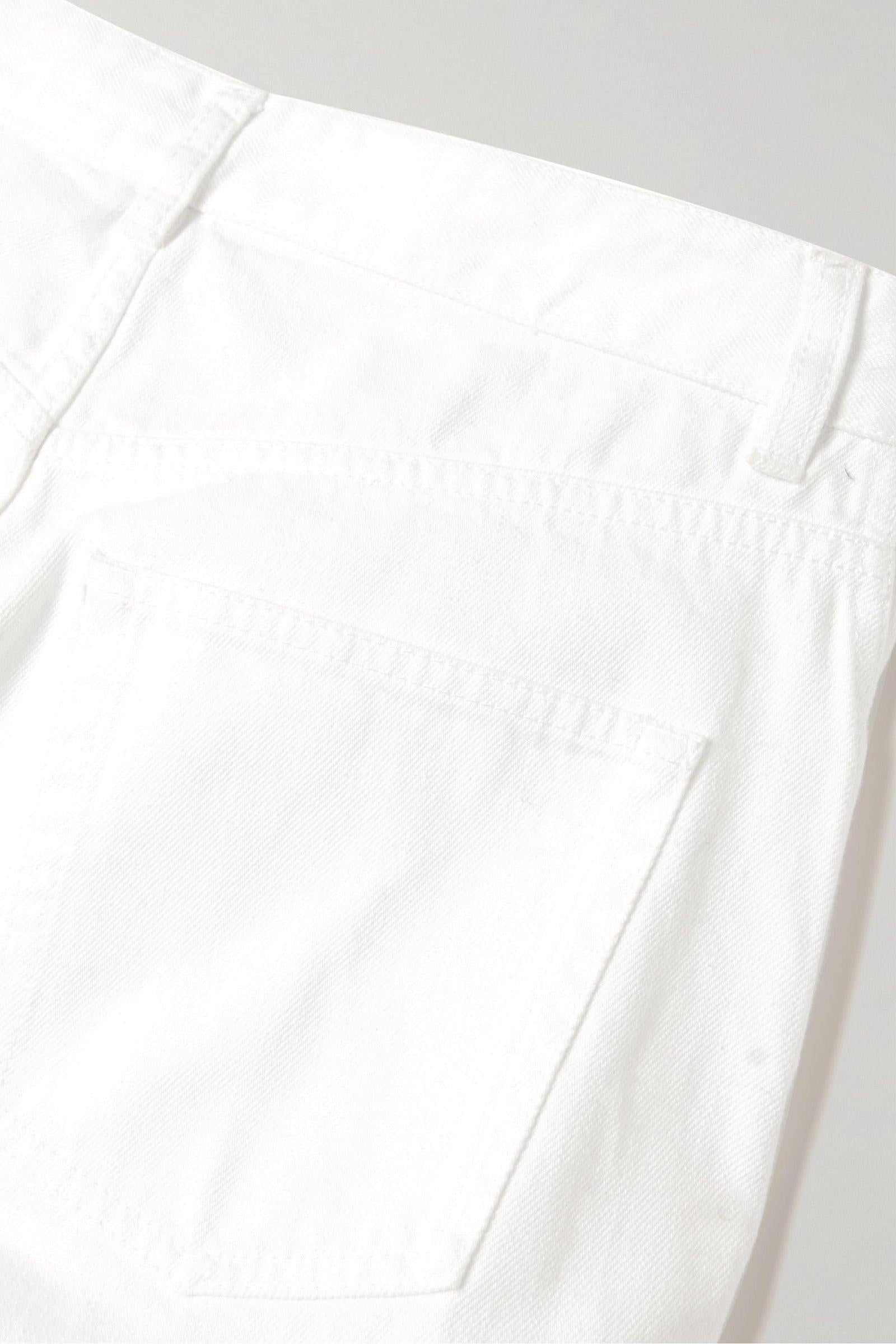 Ruffled Mid-Rise Wide-Leg Jeans-ROVOLE