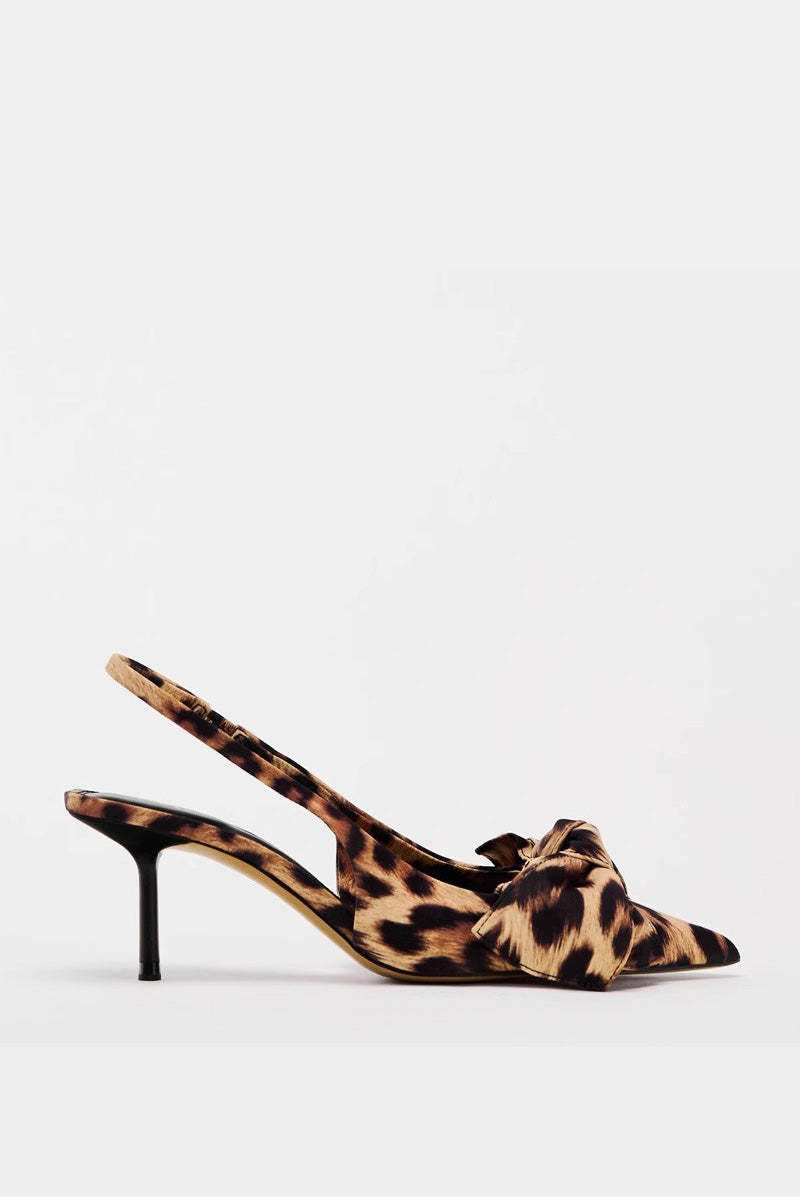 Leopard Print High Heels-ROVOLE