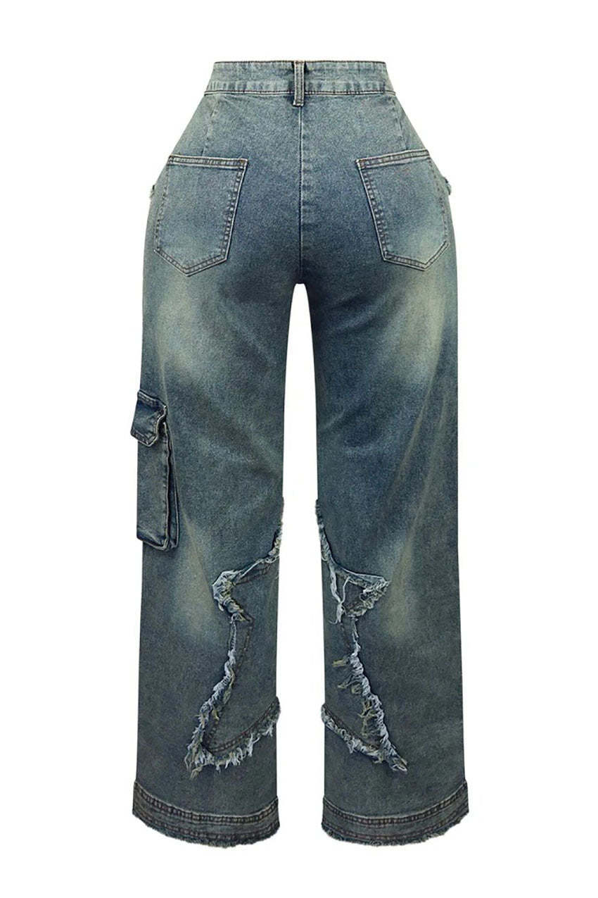 Star Tassel Fringe Wide-Leg Pants-ROVOLE