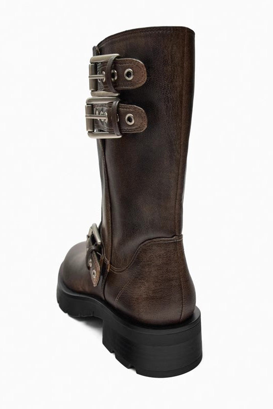 Western Vintage Ankle Boots-ROVOLE