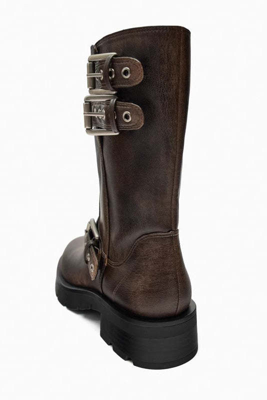 Western Vintage Ankle Boots-ROVOLE
