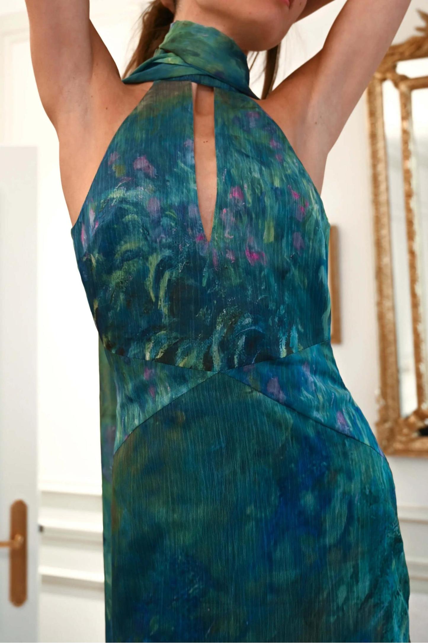 Monet Maxi Dress - Lrises-ROVOLE