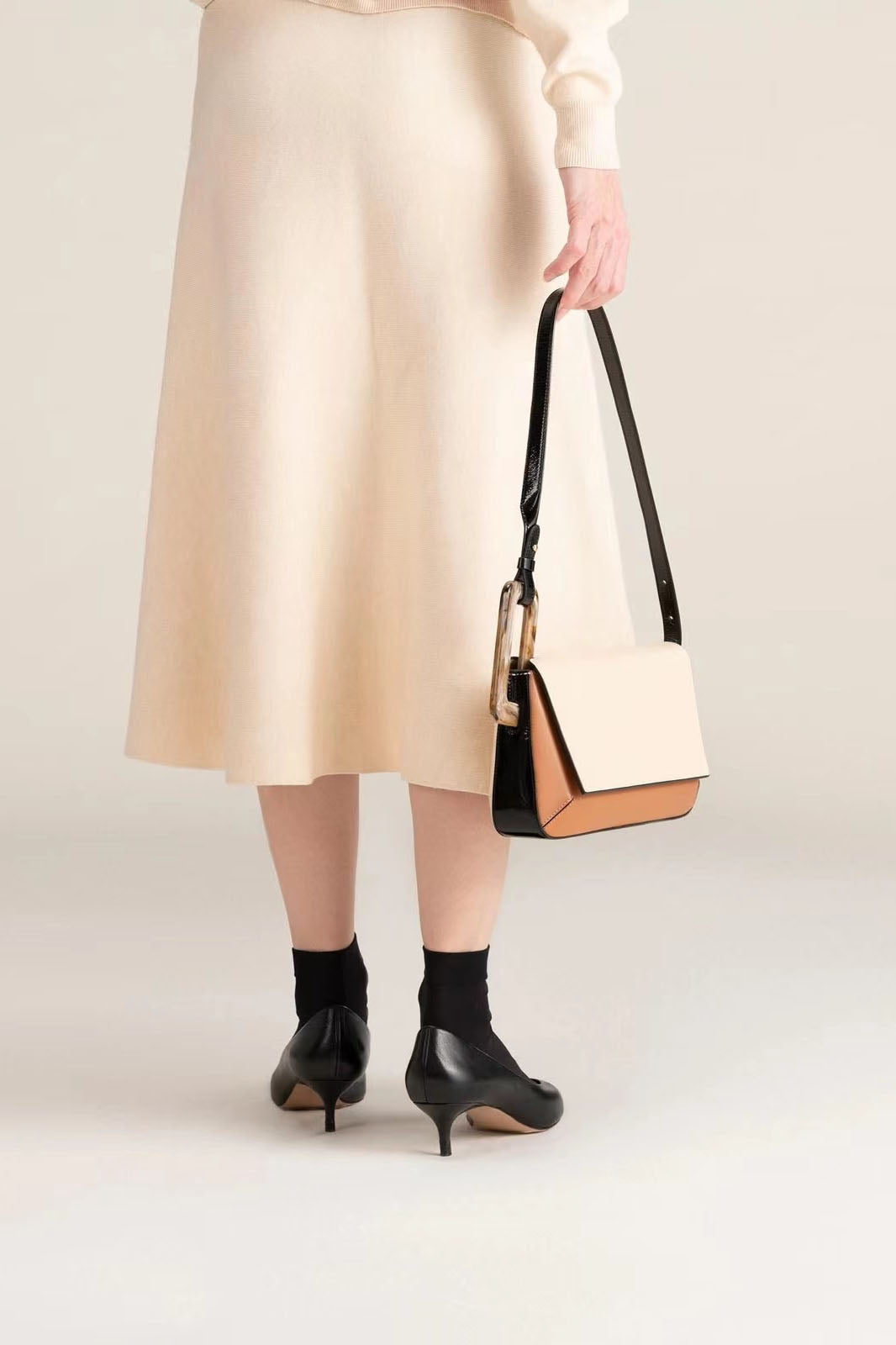 Cute Style Trendy Color-Block Patchwork Bag-ROVOLE